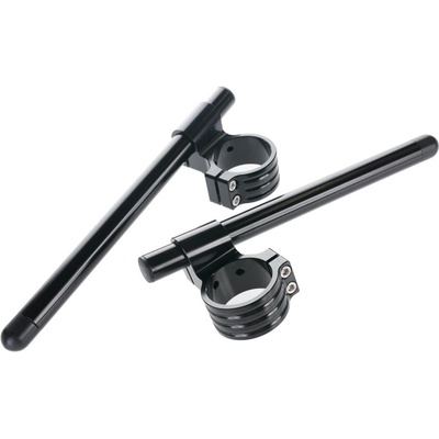 Bike je 50 mm High Black Clip-On Bar Kit BARCP06