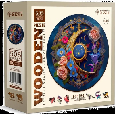Wooden city Kvetný mesiac 500 dielov