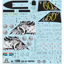 Italeri Model Kit letadlo 1306 JAS 39 GRIPEN 1:72