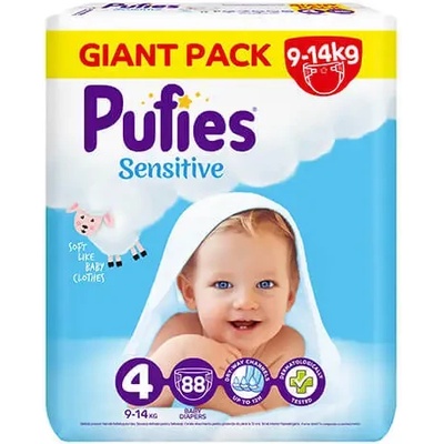 pufies Пелени Pufies Sensitive 4 Maxi 88 бр (1256)