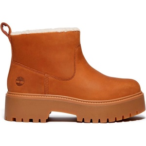 Timberland Дамски зимни ботуши Timberland Women's Stone Street Mid Warm Lined Boot Winter boots - Rust Nubuck - размер 39, 5 (EU) (121-1183-0217)