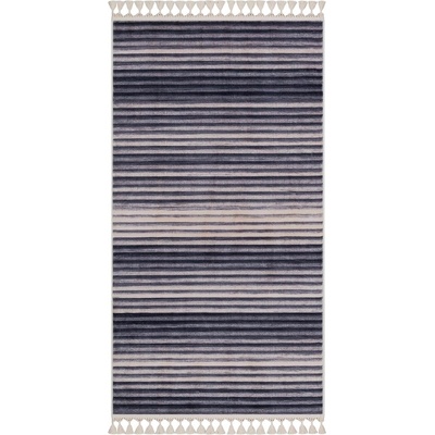 Vitaus Сив/бежов миещ се килим 180x120 cm - Vitaus (M-6175-Bej-120x180)