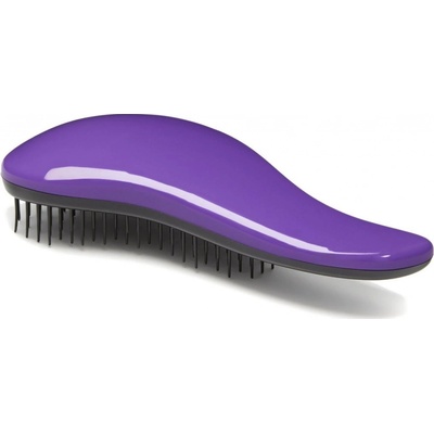 Detangler kartáč na rozčesávání vlasů s rukojetí fialový