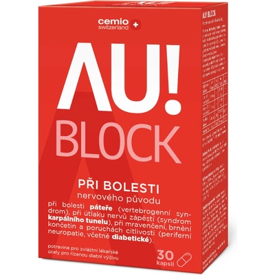 Cemio AU! BLOCK 30 kapslí – Zbozi.Blesk.cz