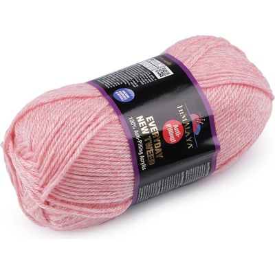 Příze pletací Everyday New Tweed 100 g Varianta: 9 (75126) růžová sv., Balení: 1 ks 52366/130013/253366