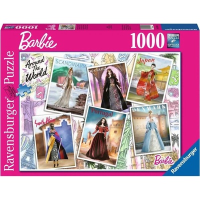 RAVENSBURGER Barbie Kolem světa 1000 dielov