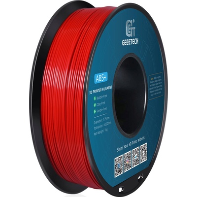 GEEETECH ABS+ Red - 1, 75 mm / 1000 g (700-001-1484)