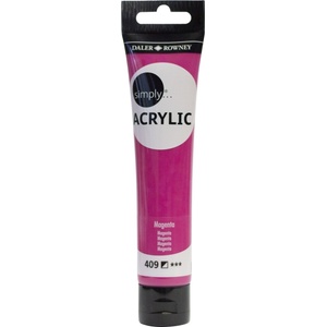 Daler-Rowney Simply АКРИЛНА боя Magenta 75 ml 1 бр (126975409)