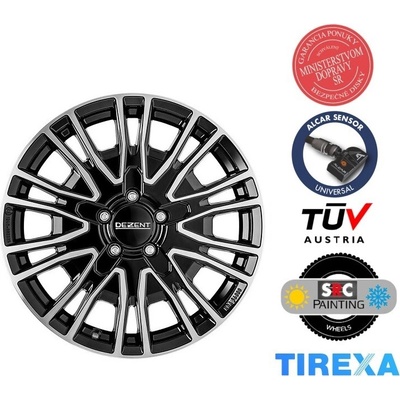 DEZENT KE 7,5x18 5x130 ET50 black polished