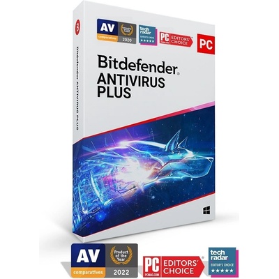 Bitdefender Antivirus Plus, 3 lic. 3 roky (AV01ZZCSN3603LEN)