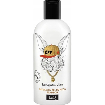 LaQ Music Purifies R'n'B Rabbit sprchový gél a šampón 2 v 1 300 ml