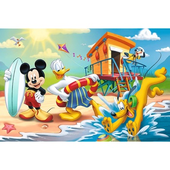 TREFL Mickey Mouse na pláži 60 dielov