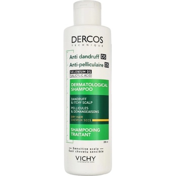 Vichy Dercos Anti Dandruff Dermatological Shampoo for Dry Hair 200 ml