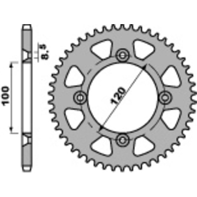 PBR Sprockets 798 47 C45