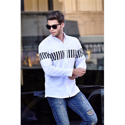 Madmext Мъжка риза 4379 - Бяла 286476 (286476_Бяло)