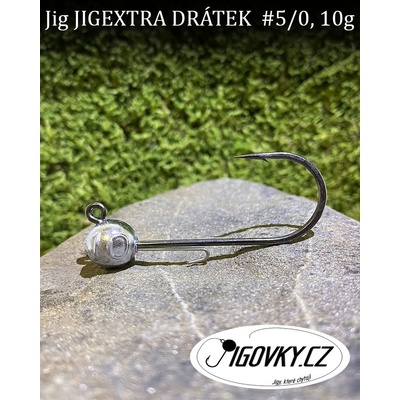 Jigovky.cz Jigové hlavičky Jigextra Drátek vel.5 10g 5ks