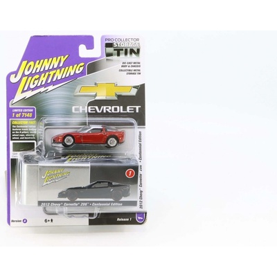 Johnny Lightning Chevy Corvette Z06 2012 červená 1:64
