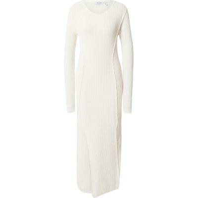 Weekday Плетена рокля 'Luna' бяло, размер XS