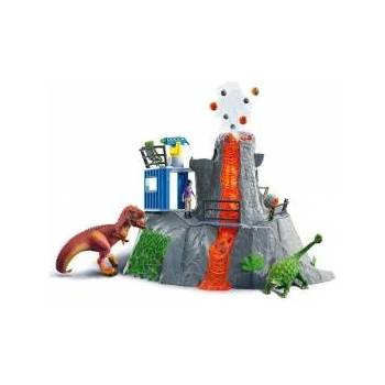Schleich Dinosaurs 42564 The Large Volcano Expedition