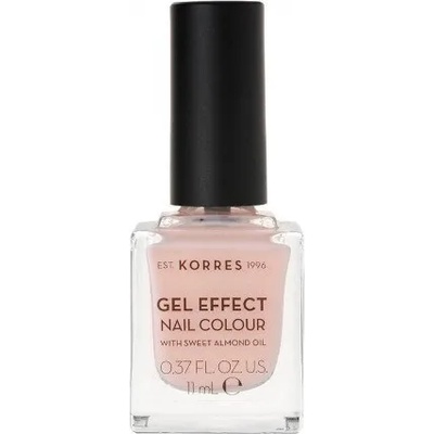 KORRES Лак с гел ефект с бадемово масло 04 Peony Pink , Korres Gel Effect Nail Colour, 04 Peony Pink 11ml
