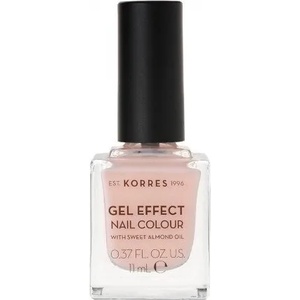 KORRES Лак с гел ефект с бадемово масло 04 Peony Pink , Korres Gel Effect Nail Colour, 04 Peony Pink 11ml