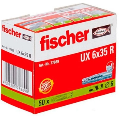 Fischer УНИВЕРСАЛЕН ДЮБЕЛ Ф6Х35ММ 50 БР. fischer ux (4006209778890)