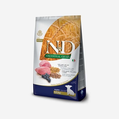 N&D Ancestral Grain Low Grain Dog Puppy Mini Lamb & Blueberry 2,5 kg