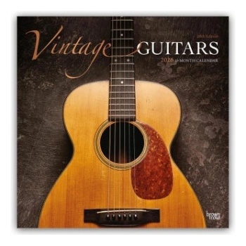 Browntrout Verlags GmbH Vintage Guitars - Vintage-Gitarren 2026 - 16-Monatskalender