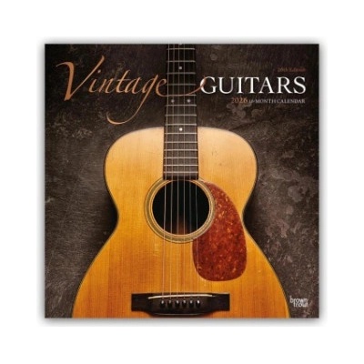Browntrout Verlags GmbH Vintage Guitars - Vintage-Gitarren 2026 - 16-Monatskalender | BrownTrout Publishers Inc