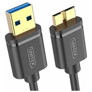 Unitek Cable USB Unitek Y-C461GBK USB 3.0 Microb/USB M/M 1m