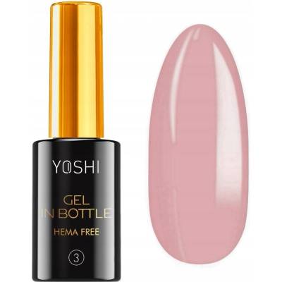Yoshi stavební gel in Bottle na nehty růžový 3 10ml
