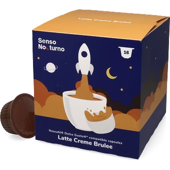 Senso Nocturno | Latte Crème Brűlée - 16 капсули за Dolce Gusto