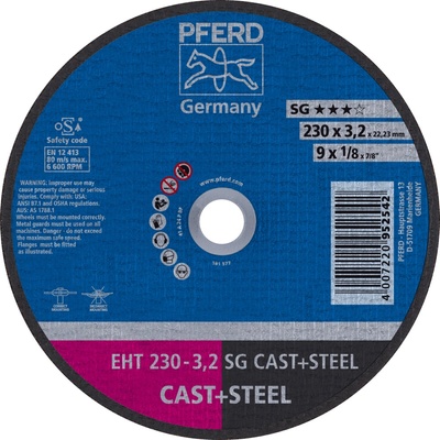 Pferd Rezný kotúč 230 x 3,2 x 22,23 mm 4007220952542