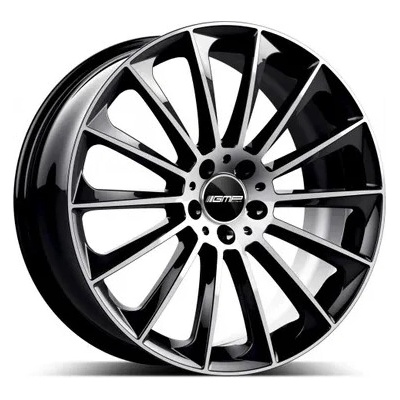 GMP STELLAR 8,5x20 5x112 ET35 black polished