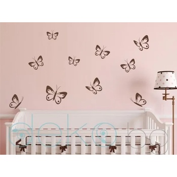 Image 1 of Комплект пеперуди 10 бр (1119)