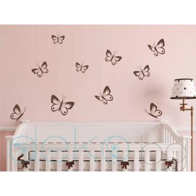 Комплект пеперуди 10 бр (1119)