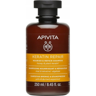 Apivita Keratin Repair Čisticí šampon 250 ml