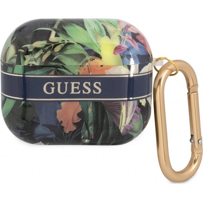Guess TPU Flower Print Puzdro pre Airpods 3 GUA3HHFLB