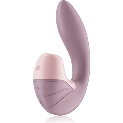 Satisfyer SUPERNOVA DOUBLE AIR PULSE вибратор със стимулиране на клитора Old rose 14, 5 см