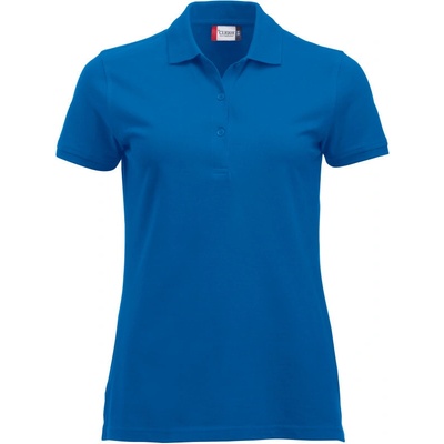 CLIQUE Polokošile Classic Marion S S těžká bavlna krátký rukáv dámská COT67824645000 royal blue