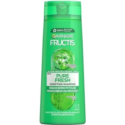 Garnier Fructis Pure Fresh 400 ml освежаващ шампоан за жени