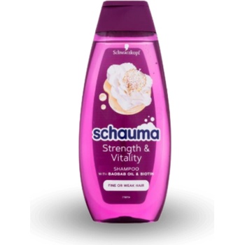 Schauma Strength & Vitality šampón 400 ml