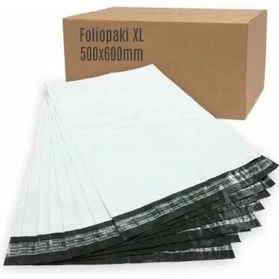 Plastové obálky XL 500x600 mm 50µm 100 ks