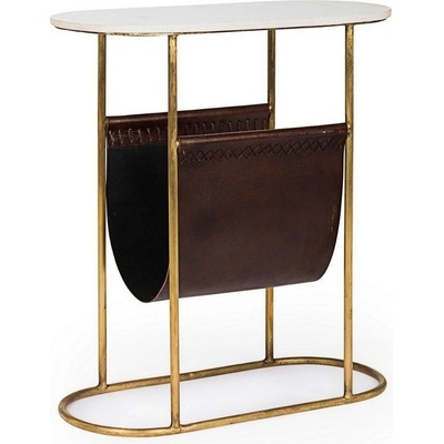 Bizzotto Marmol ХОЛНА МАСА С ПОДСТАВКА ЗА СПИСАНИЯ (0746698)