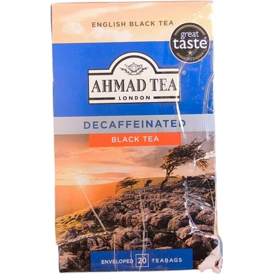 Ahmad Tea Čierny čaj Decaffeinated Evening bez kofeínu 20 x 2 g