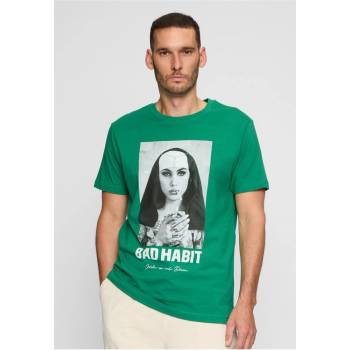 Mister Tee Мъжка тениска в зелен цвят Mister Tee Bad HabitUB-MT1282-02532 - Зелен, размер XS