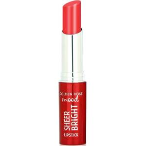 Golden Rose Mood Червило Sheer Bright, 103 Coral Red, 3.3 g - baby