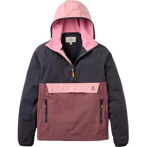 Passenger Дамско водоустойчиво яке Passenger Women's Trailscape Lite Recycled Softshell Anorak Waterproof jacket - Brambleberry / Faded Black - размер XS (102-5399-0111)