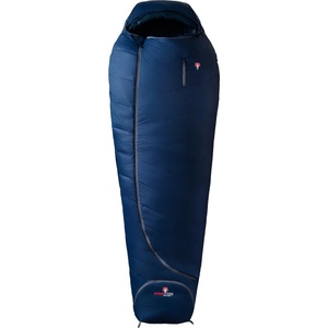 Grüezi bag Синтетичен спален чувал Grüezi bag Biopod Wolle Zero XL Synthetic sleeping bag - Night Blue II - размер 203 cm Körperlänge (514-0689-0311) Спален чувал