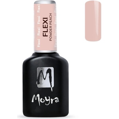 Moyra UV gelový lak Flexi Powder broskvový základ 10 ml